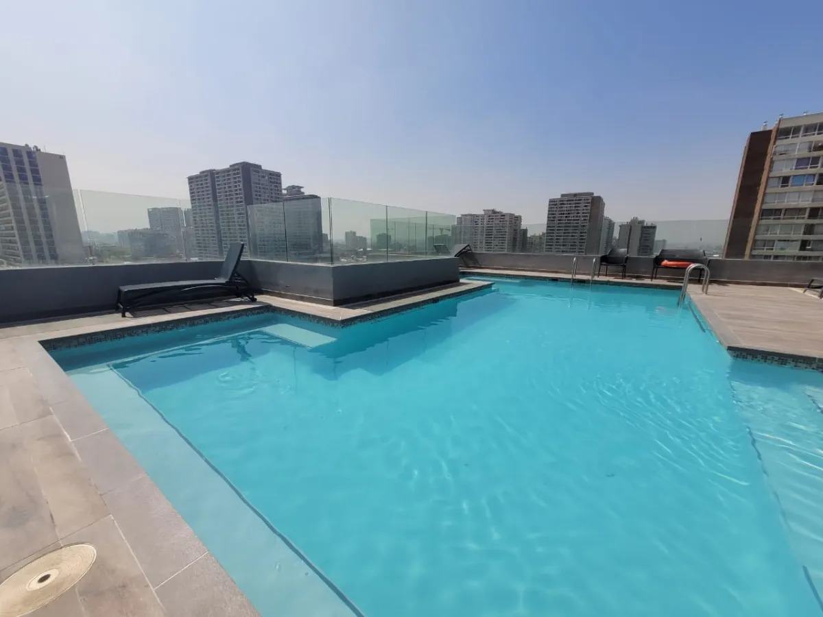 Espectacular depto 2d+2b Metro Santa Isabel, edificio Almagro — foto 2