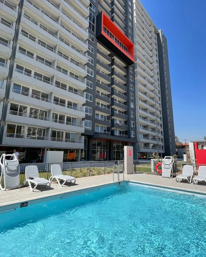 Espectacular depto Ñuñoa 2dor+2baños, edificio full equipado — Ñuñoa